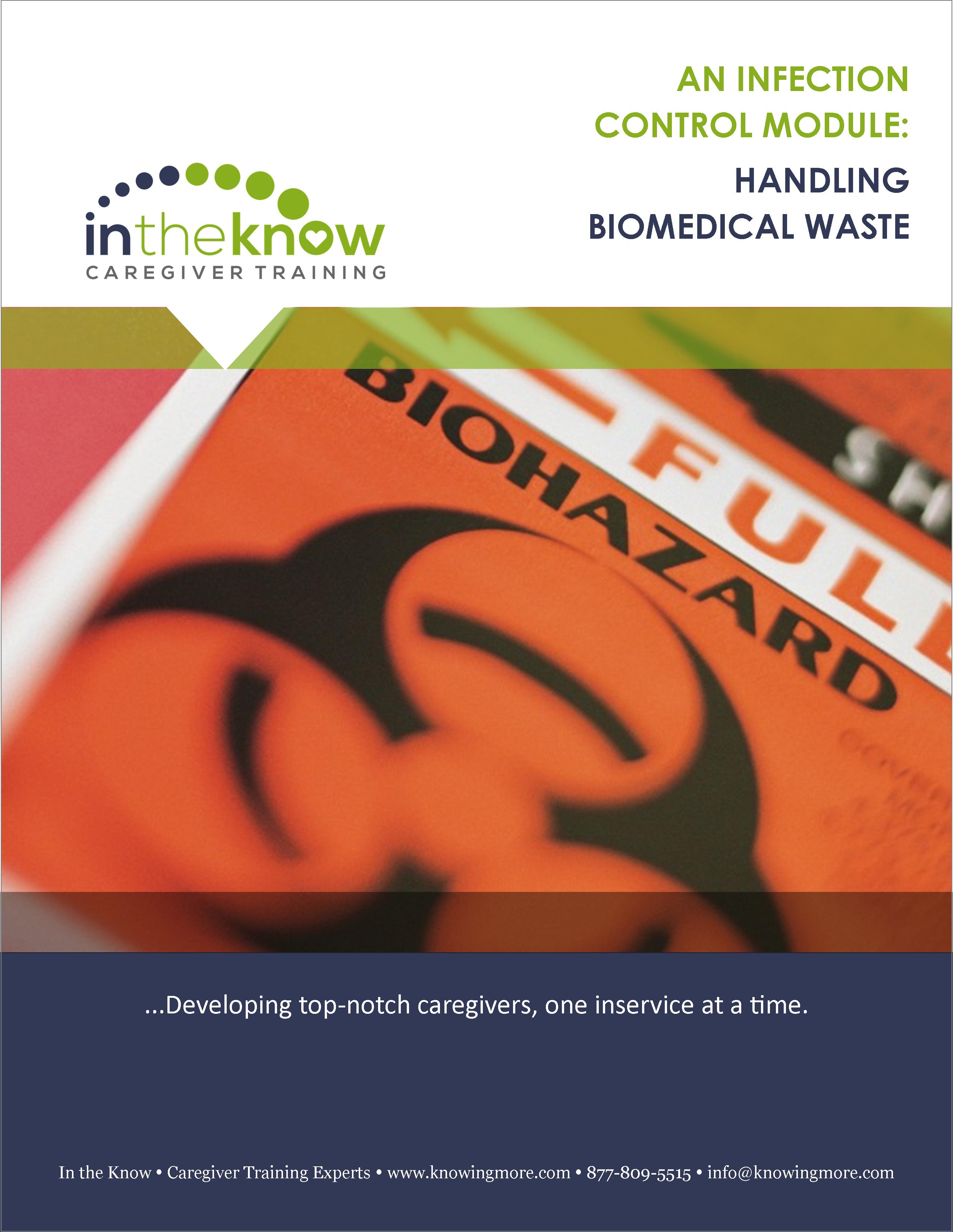 Handling Biomedical Waste In The Know Caregiver Training