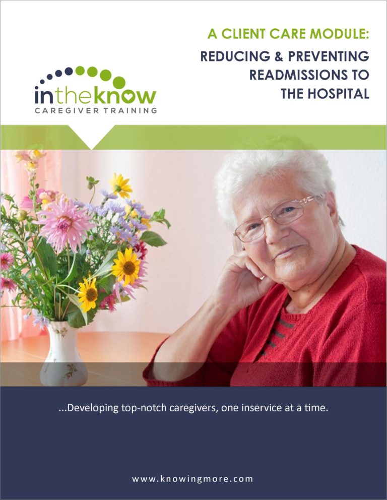 Welcome Preferred Care In The Know Caregiver Training
