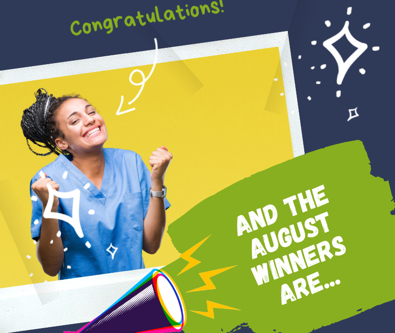 Cheers to the August Winners!